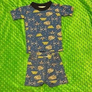 Hanna Anderson Star Wars Kids Pajama Set - Blue